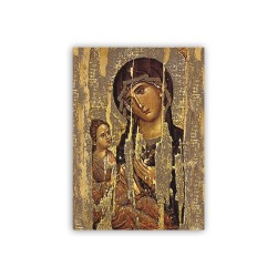 Mini poster con l'Icona della Madonna con bambino