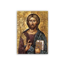 Mini poster con l'Icona di Gesù Pantocratore