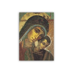 Mini poster con l'Icona della Madonna con bambino di Kiko