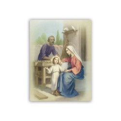 Mini poster con la Sacra Famiglia