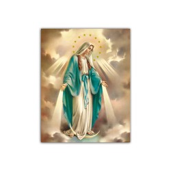 Mini poster con la Madonna Miracolosa