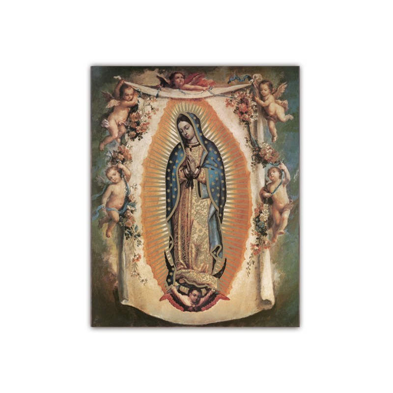 Mini poster con la Madonna di Guadalupe