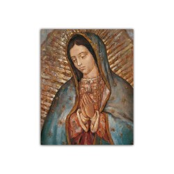 Mini poster con la Madonna di Guadalupe
