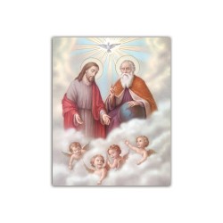 Mini poster con la Santissima Trinità