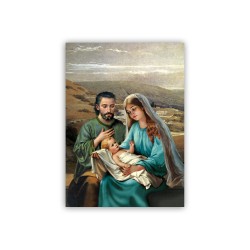 Mini poster con la Sacra Famiglia