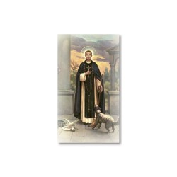Santino San Martin de Porres con preghiera