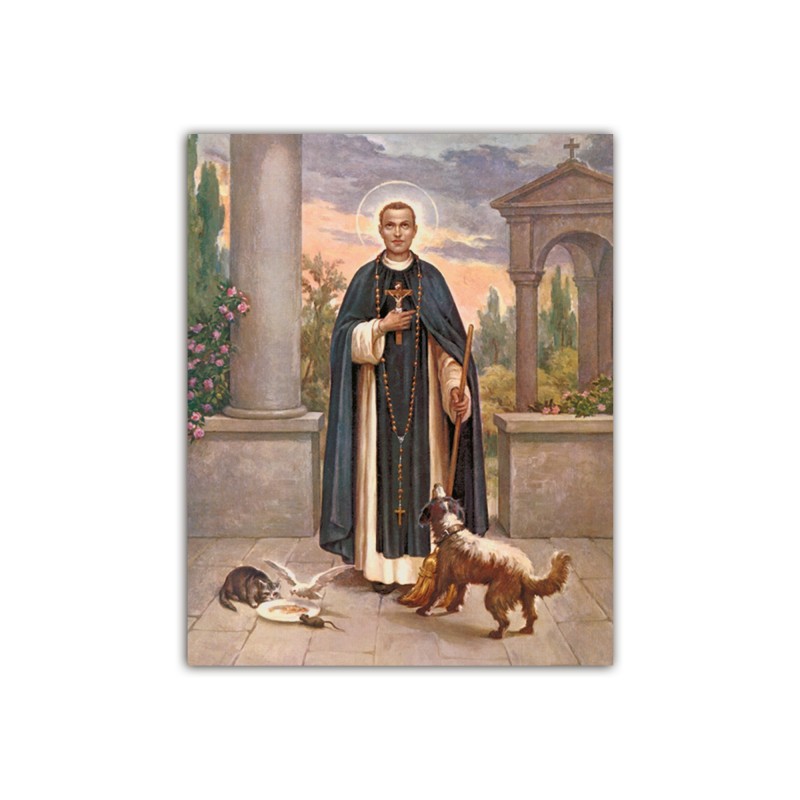 Mini poster con San Martin de Porres Mini poster con San Martin de Porres