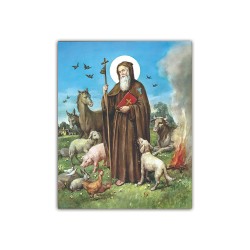Mini poster con Sant'Antonio Abate
