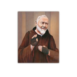 Mini poster con Padre Pio