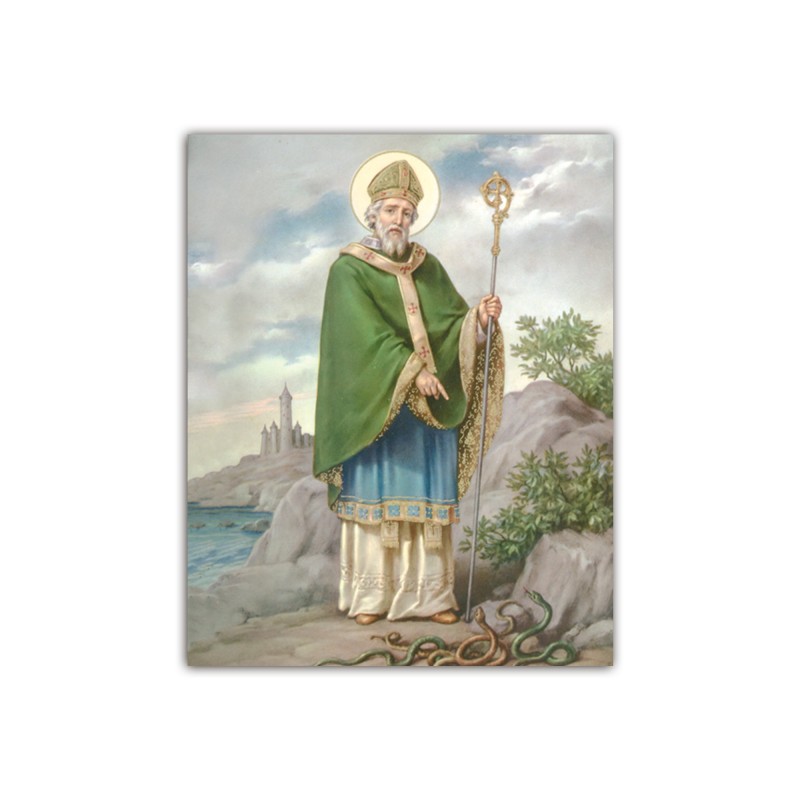 Mini poster con San Patrizio