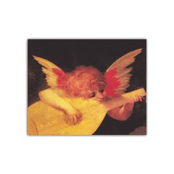 Mini poster con l'Angiolino musicante di Rosso Fiorentino