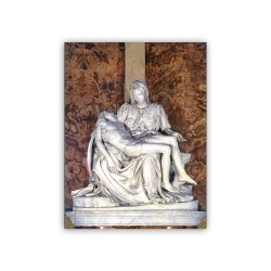 Mini poster con la Pietà di Michelangelo