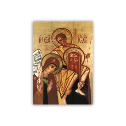 Mini poster con la Sacra Famiglia di Kiko