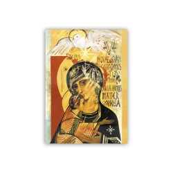 Mini poster con la Madonna con bambino di Kiko