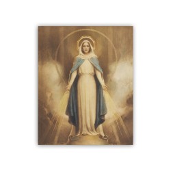 Mini poster con la Madonna Miracolosa dipinto da Chambers