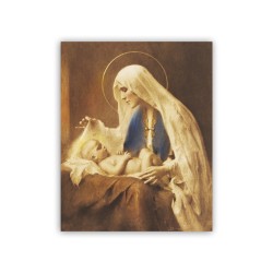 Mini poster con la Madonna con Bambino