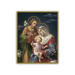 Mini poster con la Sacra Famiglia
