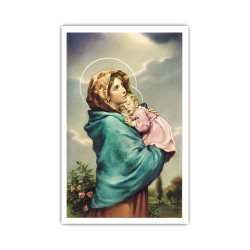 Stampa in formato postale con la Madonnina del Ferruzzi