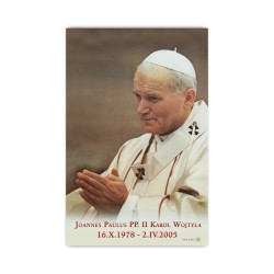 Stampa in formato postale con Papa Giovanni Paolo II