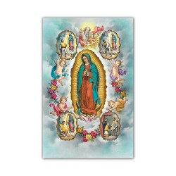 Stampa in formato postale con la Madonna di Guadalupe