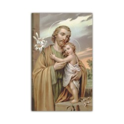 Stampa in formato postale con San Giuseppe