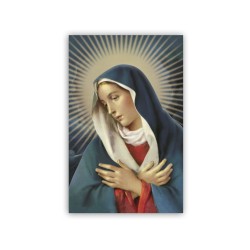 Stampa in formato postale con la Madonna Addolorata