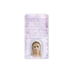 Bottiglietta della Madonna di Medjugorje con essenza per ambiente