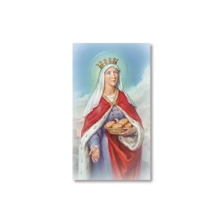 Santino Santa Elisabetta d'Ungheria con preghiera