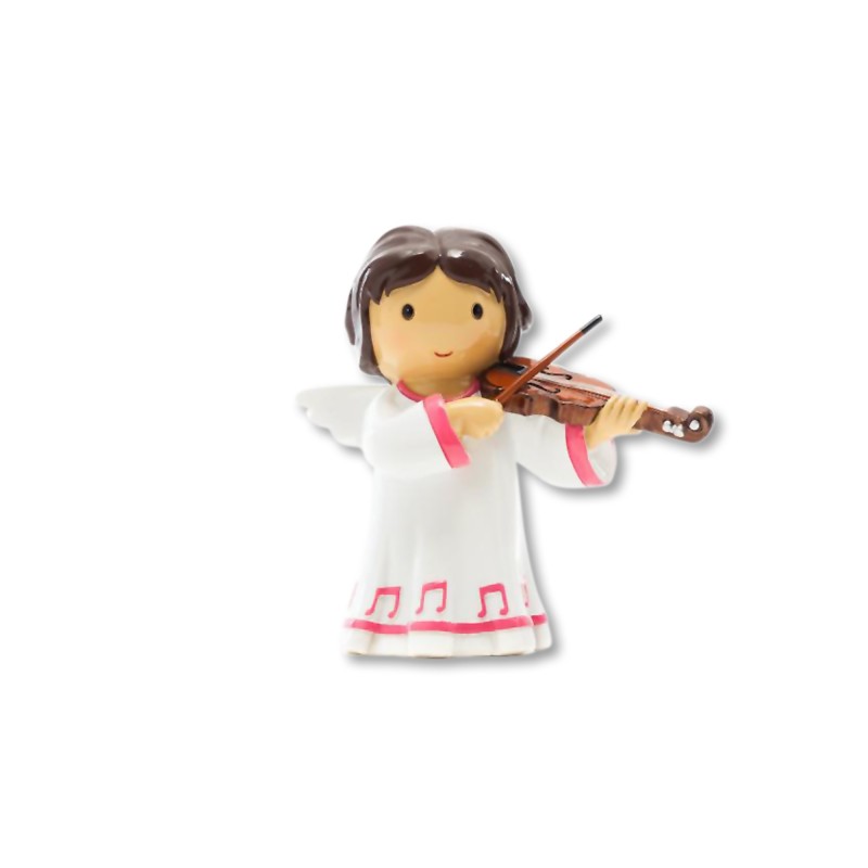 Statuetta in resina di un Angioletto con violino. Fino ad esaurimento scorte. Statuetta in resina di un Angioletto con violino. Fino ad esaurimento scorte.
