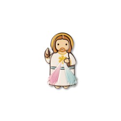 Magnete in resina con Gesù Misericordioso. Fino ad esaurimento scorte.