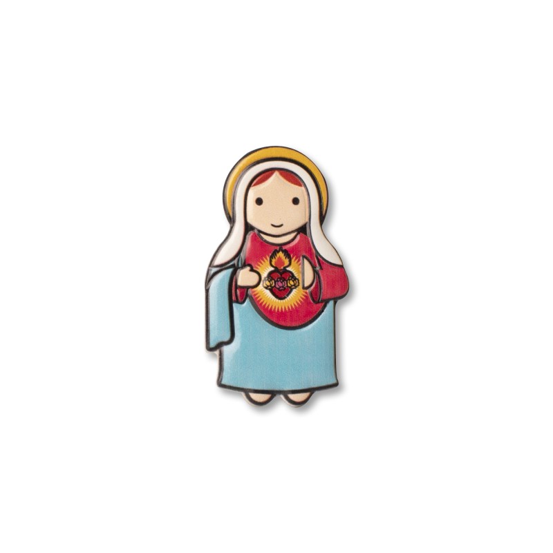 Magnete in resina con il Cuore Immacolato di Maria. Fino ad esaurimento scorte. Magnete in resina con il Cuore Immacolato di Maria. Fino ad esaurimento scorte.