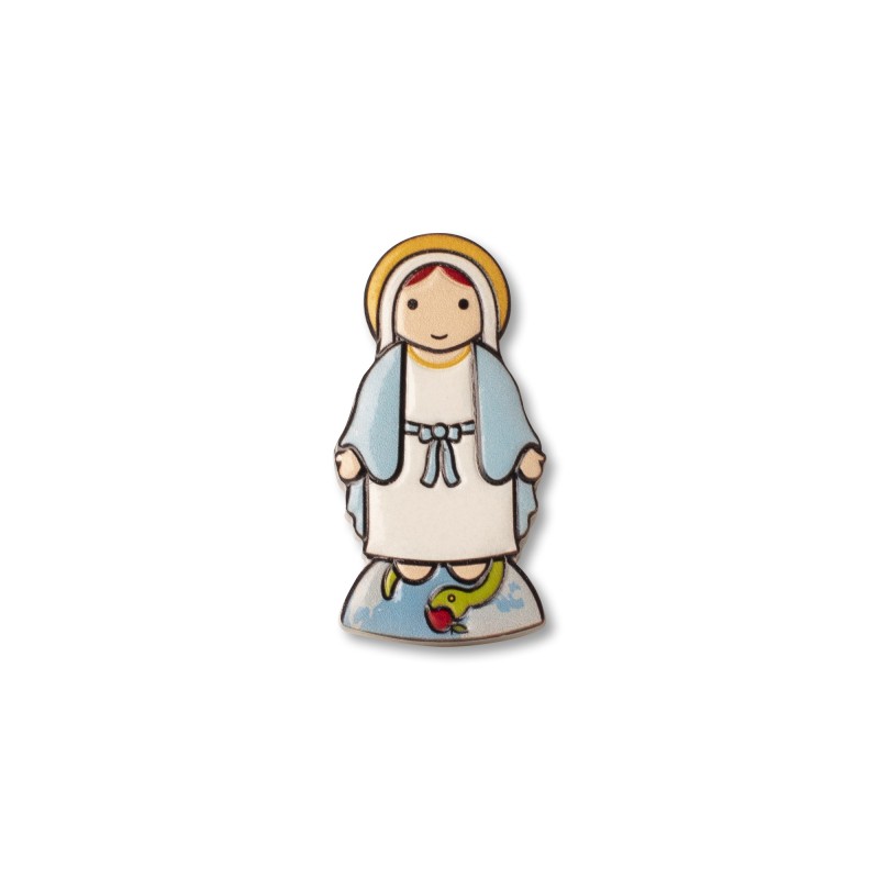 Magnete in resina con la Madonna Miracolosa. Fino ad esaurimento scorte. Magnete in resina con la Madonna Miracolosa. Fino ad esaurimento scorte.