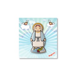 Magnete in resina con la Madonna Miracolosa. Fino ad esaurimento scorte.