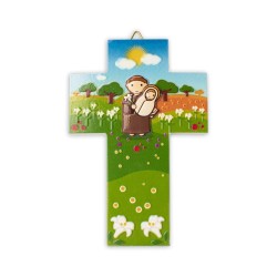 Croce in resina con Sant'Antonio. Fino ad esaurimento scorte.