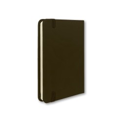 Scatola espositore da 24 taccuini assortiti in 6 colori e 6 geometrie a rilievo.