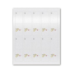 Kit per bomboniera fai da te in carta perlata per il Matrimonio