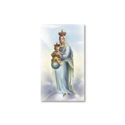 Santino Madonna della Vittoria con preghiera