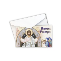 Cartoncini auguri pasquali con busta