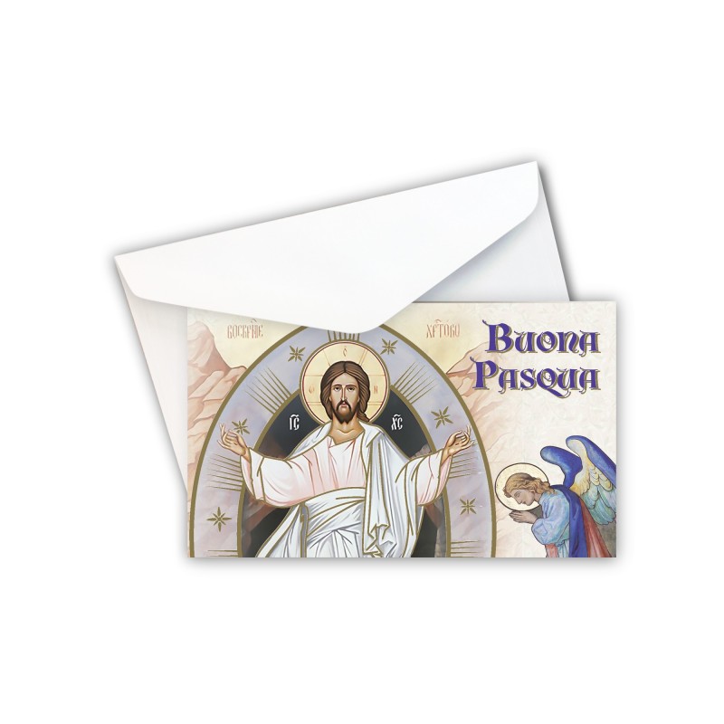 Cartoncini auguri pasquali con busta Cartoncini auguri pasquali con busta