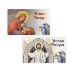 Cartoncini auguri pasquali con busta