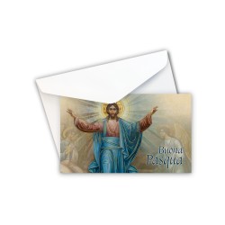 Cartoncini auguri pasquali con busta