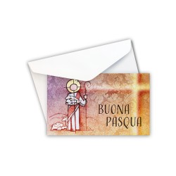 Cartoncini auguri pasquali con busta