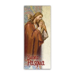 Segnalibro di Pasqua con Gesù Buon Pastore