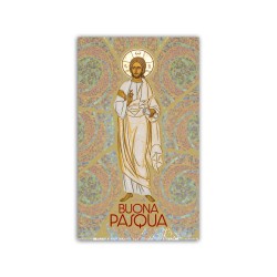 Immaginetta di Pasqua con la Resurrezione