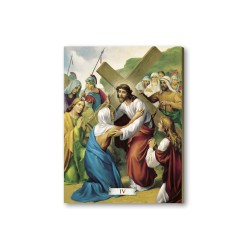 Raccolta di quadretto in MDF raffiguranti la Via Crucis