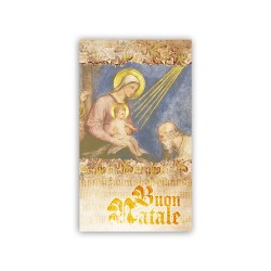 Immaginetta natalizia a tema tradizionale