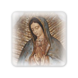 Quadretto in legno Guadalupe con scatola regalo