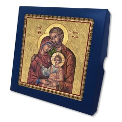 Piastrella Icona Gesù Maestro 20x20 cm in scatola regalo