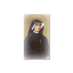 Santino Suor Faustina Kowalska con preghiera