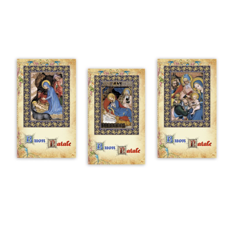 Assortimento immagini natalizie a tema tradizionale Assortimento immagini natalizie a tema tradizionale